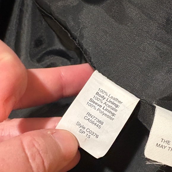 Madewell Black Moto Leather Jacket - Picture 7 of 11